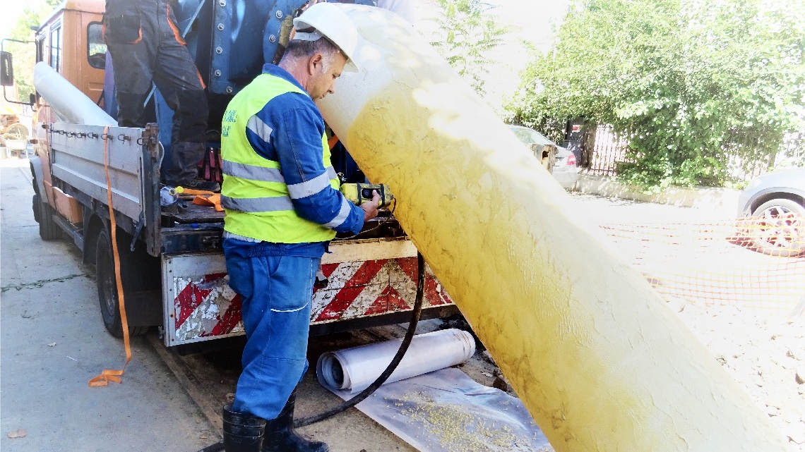 S-au finalizat lucrările de reparații din str. Basarabiei
